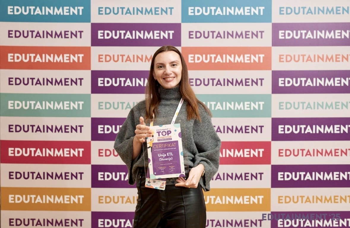 Unija ETL Slovenija med prejemniki prestižnega certifikata